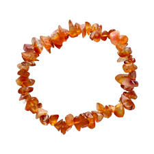 Pulsera Chips Cornalina
