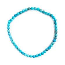 Pulsera Cuentas Howlita Azul