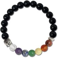 Pulsera 7 Chakras con Mineral