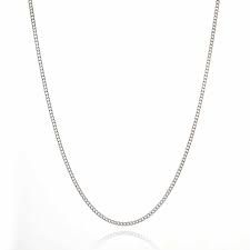Cadena en plata.