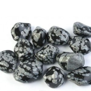 Rodado Obsidiana copo de nieve